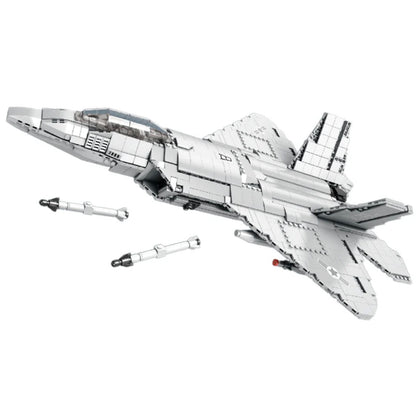 BRICKOPS LOCKHEAD MARTIN F-22 RAPTOR (2,000 Pieces)