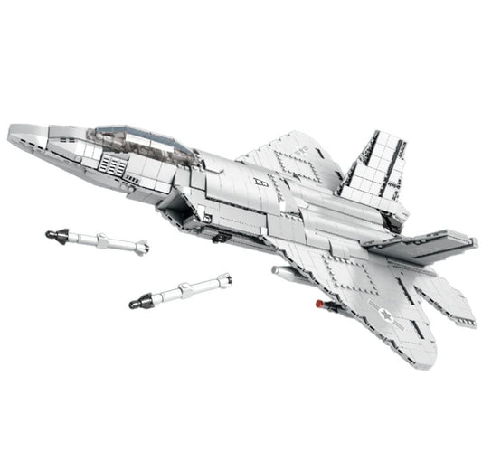 BRICKOPS LOCKHEAD MARTIN F-22 RAPTOR (2,000 Pieces)